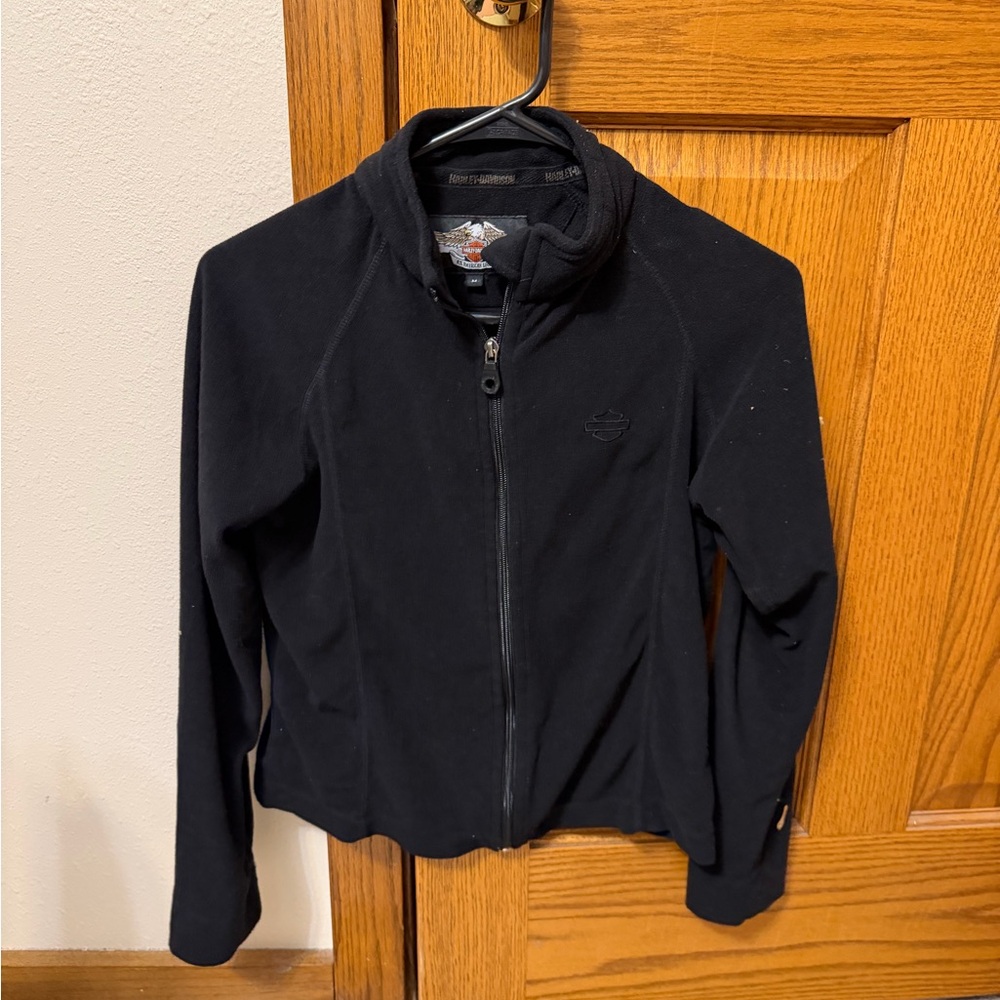 Black Zip-Up Jacket